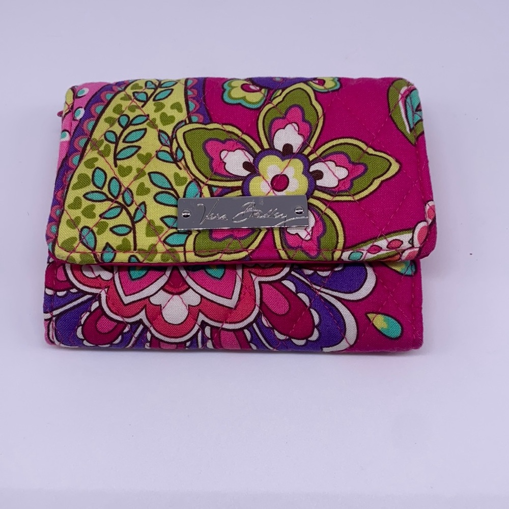Vera Bradley Wallet Pink Floral small